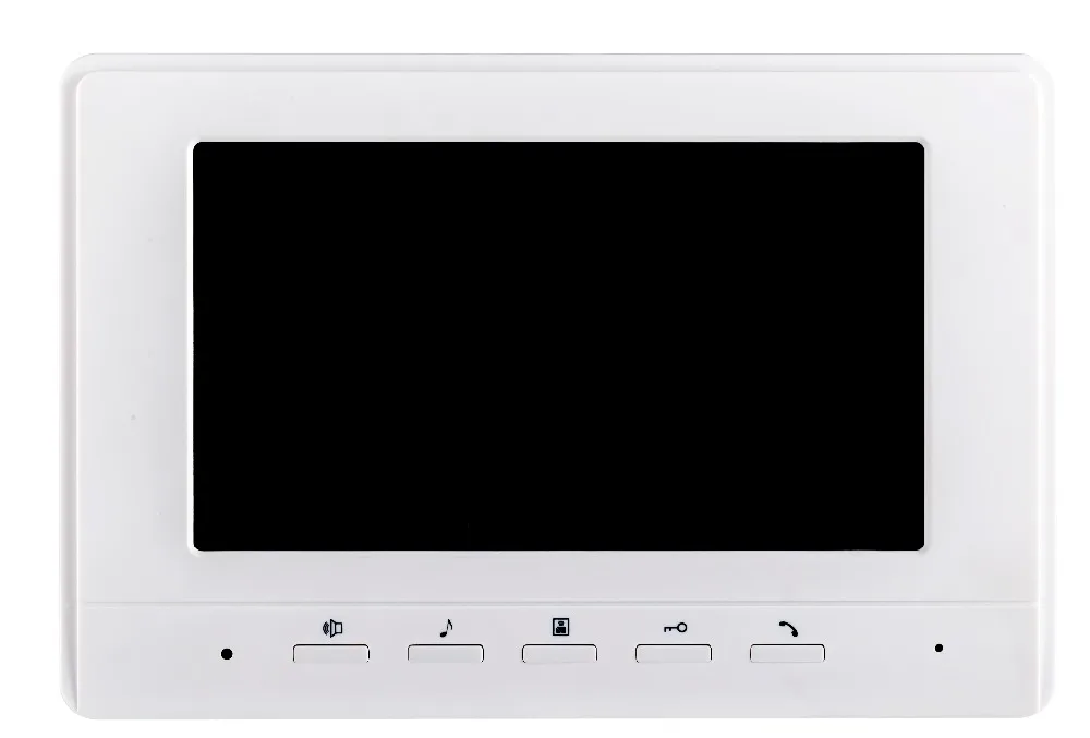 Yobang Security Visual Home Video Intercom 7'Inch Monitor +1000TVL Camera Doorbell Unlock System For 2 Apartment | Безопасность и