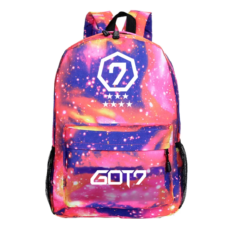Boys Girls GOT7 School Backpack Fashion New Pattern Men Women Laptop Backpack Teens Backpacks Back to School Book Bag
Boys Girls GOT7 School Backpack Fashion New Pattern Men Women Laptop Backpack Teens Backpacks Back to School Book Bag