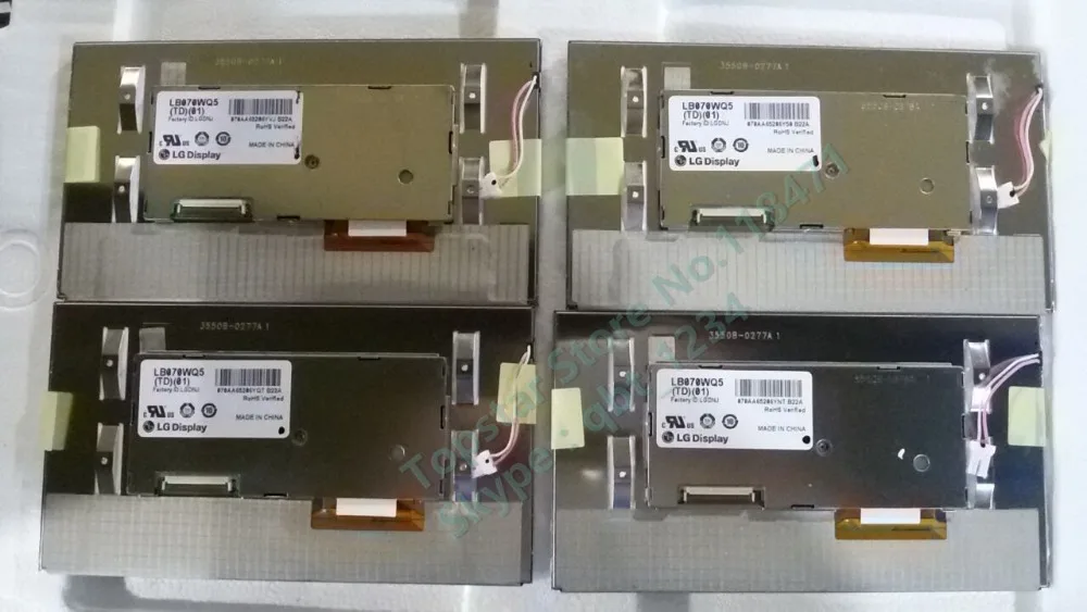 LB070WQ5 TD01 LB070WQ5(TD)(01) LB070WQ5-TD01 новый оригинальный + Класс 7 "ЖК-дисплей Экран
LB070WQ5 TD01 LB070WQ5(TD)(01) LB070WQ5-TD01 новый оригинальный + Класс 7 "ЖК-дисплей Экран