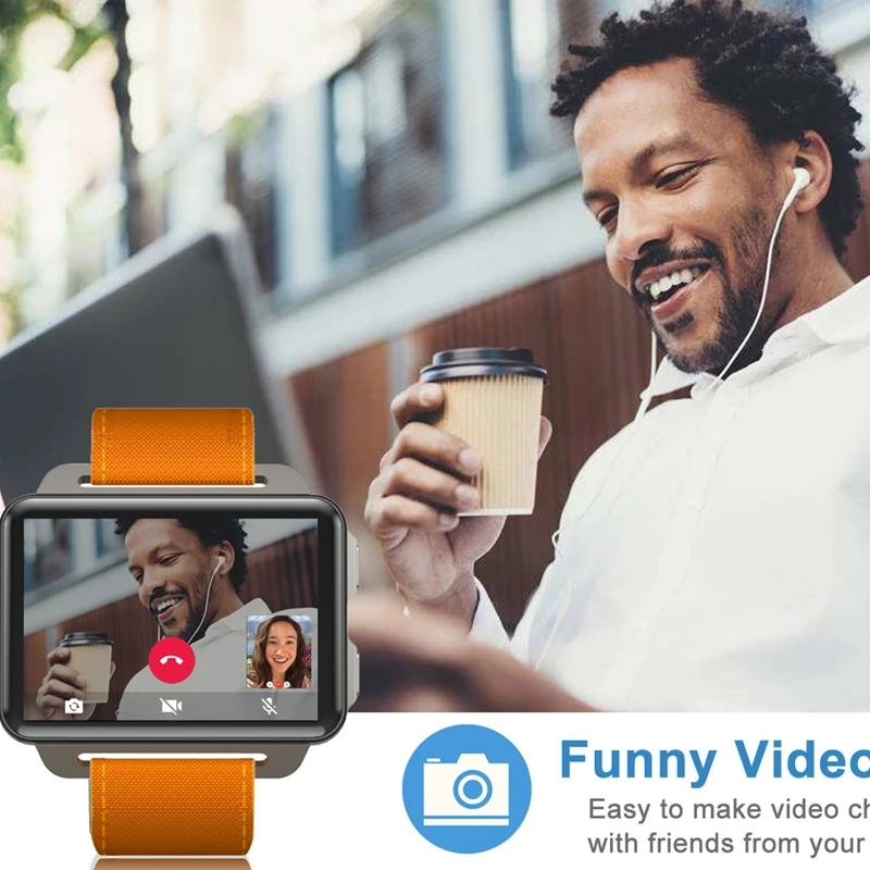 Смарт-часы DM99 на Android 2 четыре ядра экран 5 1 дюйма Гб + 16 ГБ камера 3 МП | Электроника