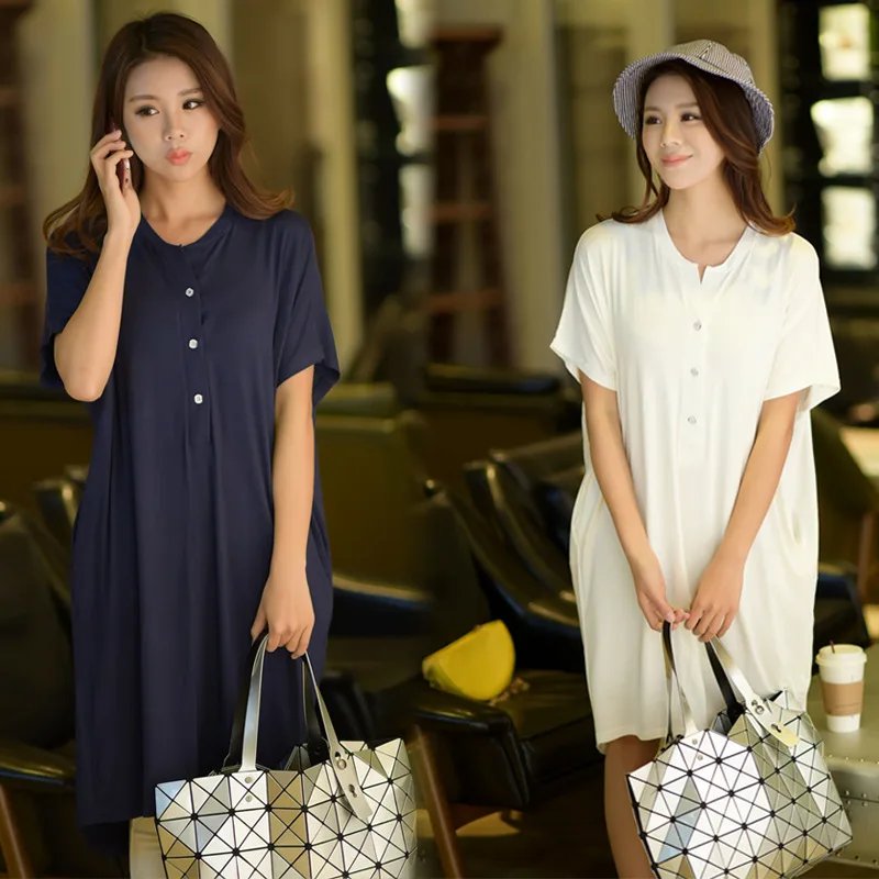 45-85KG 2021 New Soft Modal Maternity Summer Pregnancy Women Nursing Dress Breastfeeding Clothes Nightdress for feeding
45-85KG 2021 New Soft Modal Maternity Summer Pregnancy Women Nursing Dress Breastfeeding Clothes Nightdress for feeding
