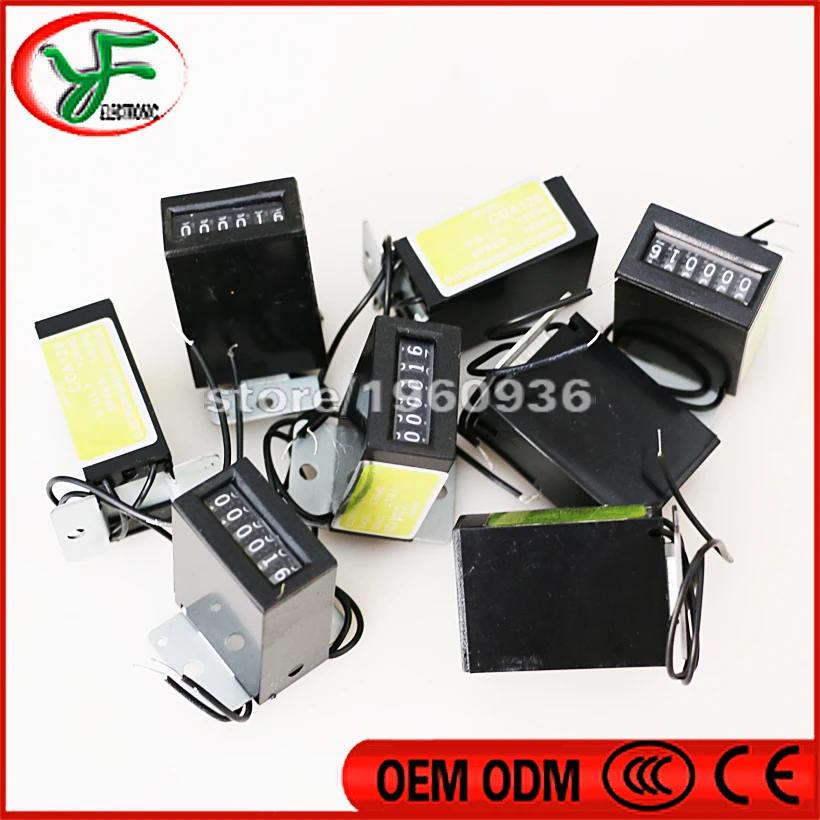 2pcs/lot 6 digits arcade coin Counter 12VDC18PCS mechanical counter for crane machine Swing machine/ fighting/machine
2pcs/lot 6 digits arcade coin Counter 12VDC18PCS mechanical counter for crane machine Swing machine/ fighting/machine