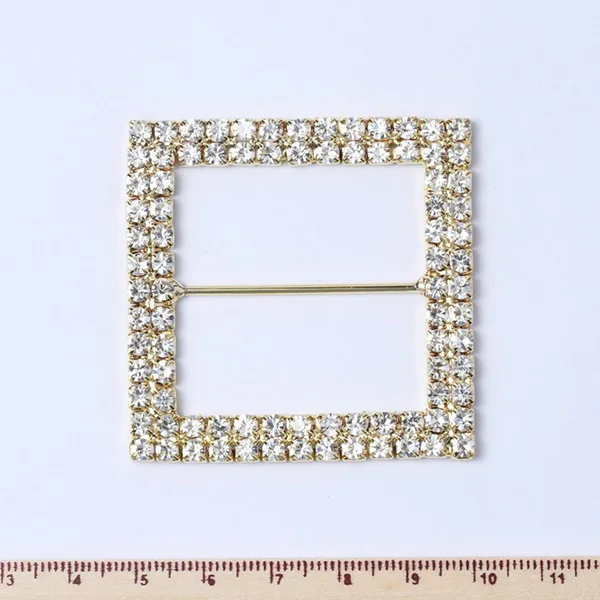 10pcs A-Grade Gold / silvery square Shape Rhinestone Buckle Diameter 5cm for Chair Sash Bow DIY Craft Supply Free Shipping
10pcs A-Grade Gold / silvery square Shape Rhinestone Buckle Diameter 5cm for Chair Sash Bow DIY Craft Supply Free Shipping
