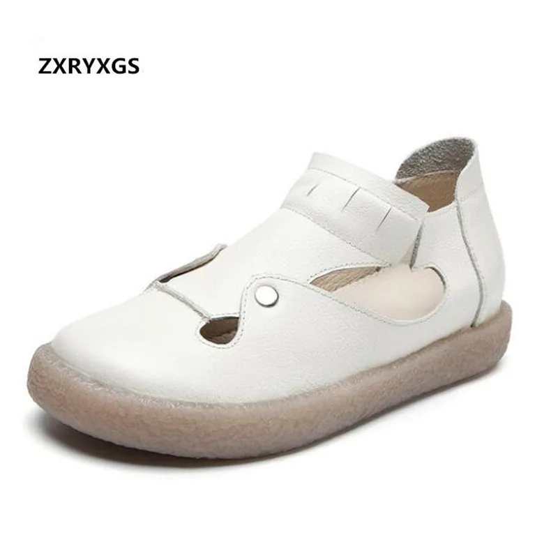 2019 New Fashion 100% Natural Full Genuine Leather Shoes Woman Flat Shoes Comfortable Soft Temperament Casual Shoes Women Flats
2019 New Fashion 100% Natural Full Genuine Leather Shoes Woman Flat Shoes Comfortable Soft Temperament Casual Shoes Women Flats