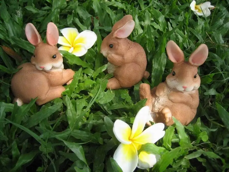 3pc/set Bonsai Decoration Cute Gift Resin Animal Crafts Garden Simulation Rural Home Accessories Bunny Group
3pc/set Bonsai Decoration Cute Gift Resin Animal Crafts Garden Simulation Rural Home Accessories Bunny Group