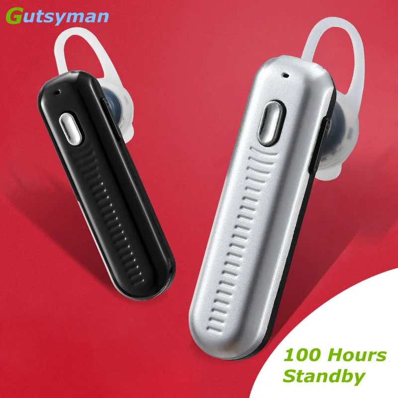 GutsyMan Wireless ear-hook headset Bluetooth Earphone hands free Headphone Blutooth Stereo Auriculares Earbuds Headset for Phone |