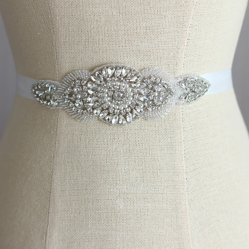 Handmade Bridal dresses belt wedding Sash luxury diamond crystal Bride 's Ribbon belts sparkling rhinestone pearl sashes
Handmade Bridal dresses belt wedding Sash luxury diamond crystal Bride 's Ribbon belts sparkling rhinestone pearl sashes