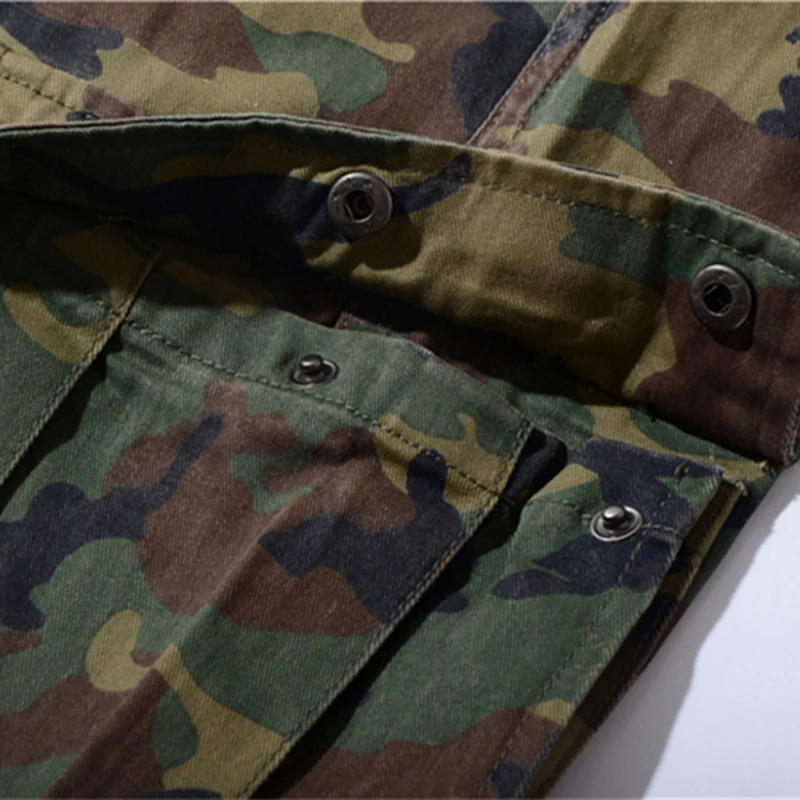 Camo Camouflage Cargo Pants Full Length Mid Waist Pockets Loose Casual Mens Cotton Trousers Hip-hop Streetwear Fashion 201-282
Camo Camouflage Cargo Pants Full Length Mid Waist Pockets Loose Casual Mens Cotton Trousers Hip-hop Streetwear Fashion 201-282