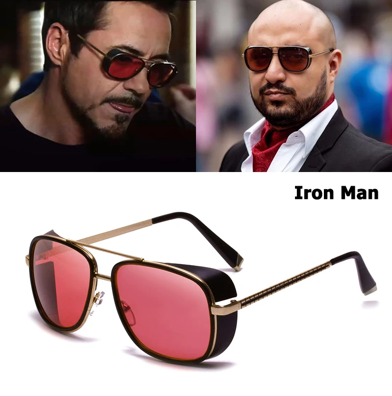 JackJad 2020 Fashion Iron Man 3 Tony Stark Style SteamPunk Sunglasses Men Vintage Classic Punk Sun Glasses Oculos De Sol C-61
JackJad 2020 Fashion Iron Man 3 Tony Stark Style SteamPunk Sunglasses Men Vintage Classic Punk Sun Glasses Oculos De Sol C-61