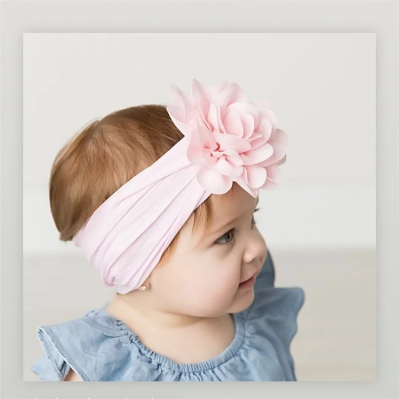 4'' chiffon Flower Nylon Headbands For Girls 2019 Soft Elastic Nylon Hair Bands Kids Solid Turban Head Wrap Hair Accessories
4'' chiffon Flower Nylon Headbands For Girls 2019 Soft Elastic Nylon Hair Bands Kids Solid Turban Head Wrap Hair Accessories