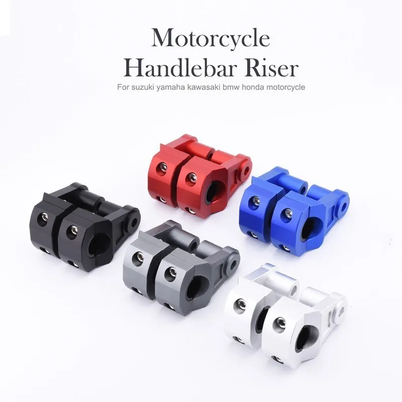 NS Modify 2 Pcs Universal Motorcycle Handlebar Clamps Riser For 22mm or 28mm Bars Clamp For Suzuki Yamaha Kawasaki Bmw Honda
NS Modify 2 Pcs Universal Motorcycle Handlebar Clamps Riser For 22mm or 28mm Bars Clamp For Suzuki Yamaha Kawasaki Bmw Honda