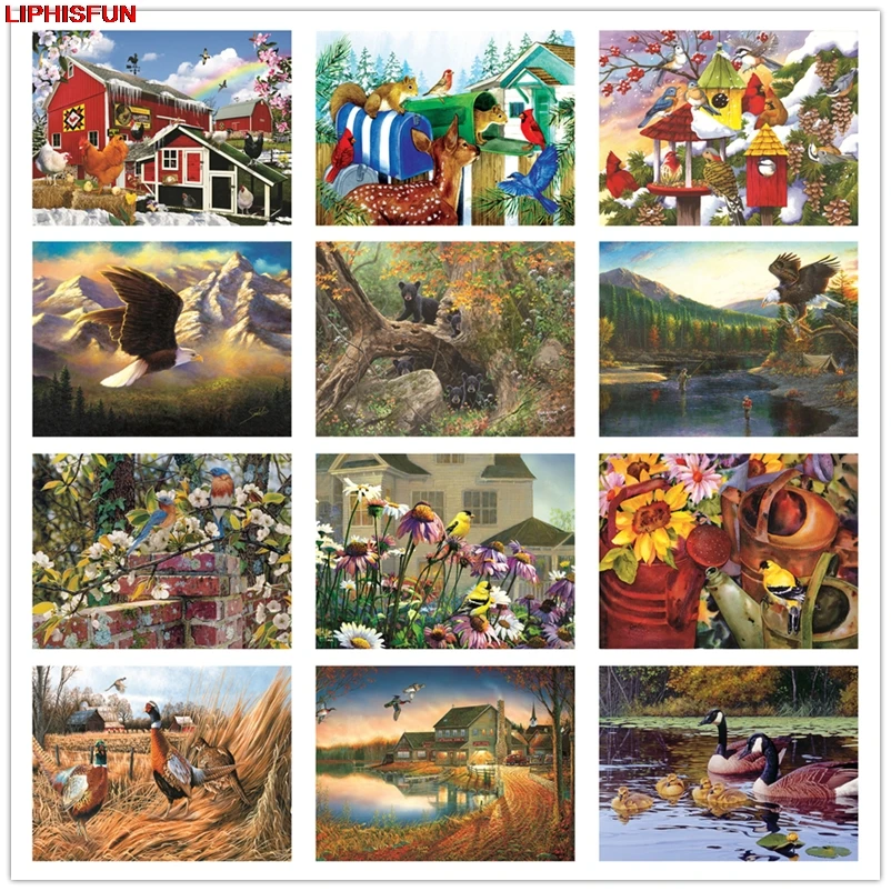 5D Full Drill Diy Diamond Painting Cross Stitch Resin Square/round Diamond Embroidery Scenic cartoon animal eagle bear flower
5D Full Drill Diy Diamond Painting Cross Stitch Resin Square/round Diamond Embroidery Scenic cartoon animal eagle bear flower