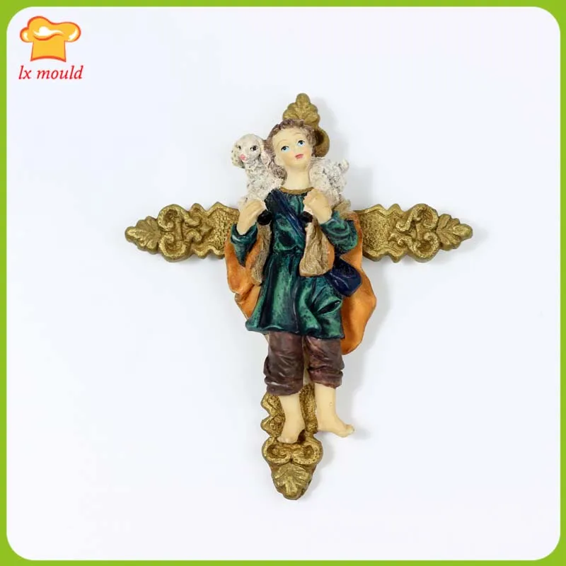 LXYY Moulds 3D Jesus Christ Religious Cross Mould Chocolate Polymer Clay Silicone Mold Cake
LXYY Moulds 3D Jesus Christ Religious Cross Mould Chocolate Polymer Clay Silicone Mold Cake