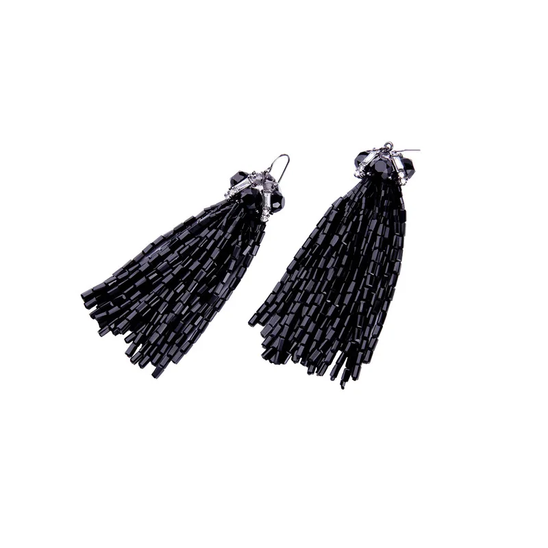 New women earrings party black crystal tasse fine bohemian drop earrings wellmade elegant luxurious earrings for ladies
New women earrings party black crystal tasse fine bohemian drop earrings wellmade elegant luxurious earrings for ladies
