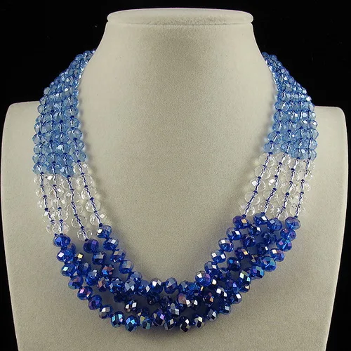Crystal Jewelry Mixes Color 6x8mm 4 Rows Crystal Beads Necklace Magnet Clasp Perfect Wedding Party Gift Jewelry
Crystal Jewelry Mixes Color 6x8mm 4 Rows Crystal Beads Necklace Magnet Clasp Perfect Wedding Party Gift Jewelry