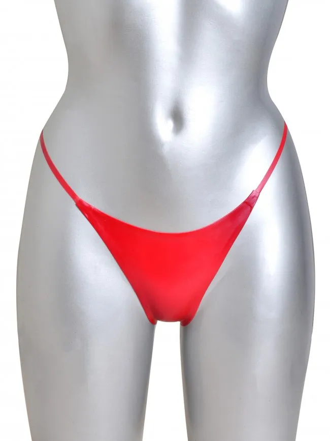 Latex Rubber G-String Sexy Latex T-Back Red Rubber Latex Underwear 
Latex Rubber G-String Sexy Latex T-Back Red Rubber Latex Underwear