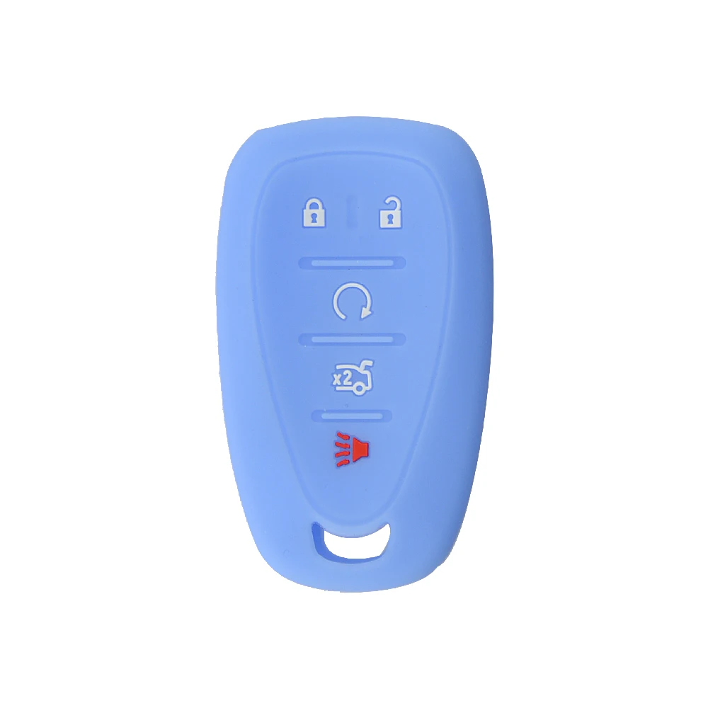 Colorful Silicone 5 Buttons Soft Skin Rubber Car Key Cover Case For Chevrolet Cruze 2016 Malibu XL Camaro Smart Card Key Shell
Colorful Silicone 5 Buttons Soft Skin Rubber Car Key Cover Case For Chevrolet Cruze 2016 Malibu XL Camaro Smart Card Key Shell