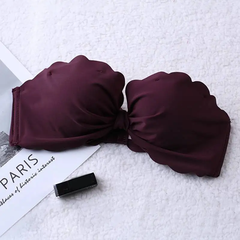 2019 Summer Bralette Sheer Strapless Wireless Sexy Bra wave cup Soft Push Up Seamless Bras For Women Tops Sexy Lingerie
2019 Summer Bralette Sheer Strapless Wireless Sexy Bra wave cup Soft Push Up Seamless Bras For Women Tops Sexy Lingerie