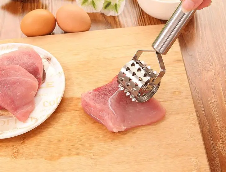 Кухонная игла для мяса из нержавеющей стали Завальцовка стейк свиной говядины