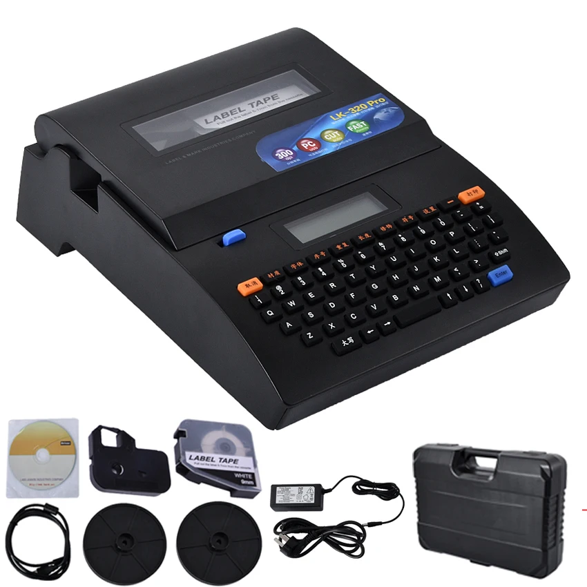 L-MARK Cable id Printer +Can Connect PC Electronic Lettering Machine PVC Tube Printer Wire Marking Machine LK-320Pro
L-MARK Cable id Printer +Can Connect PC Electronic Lettering Machine PVC Tube Printer Wire Marking Machine LK-320Pro