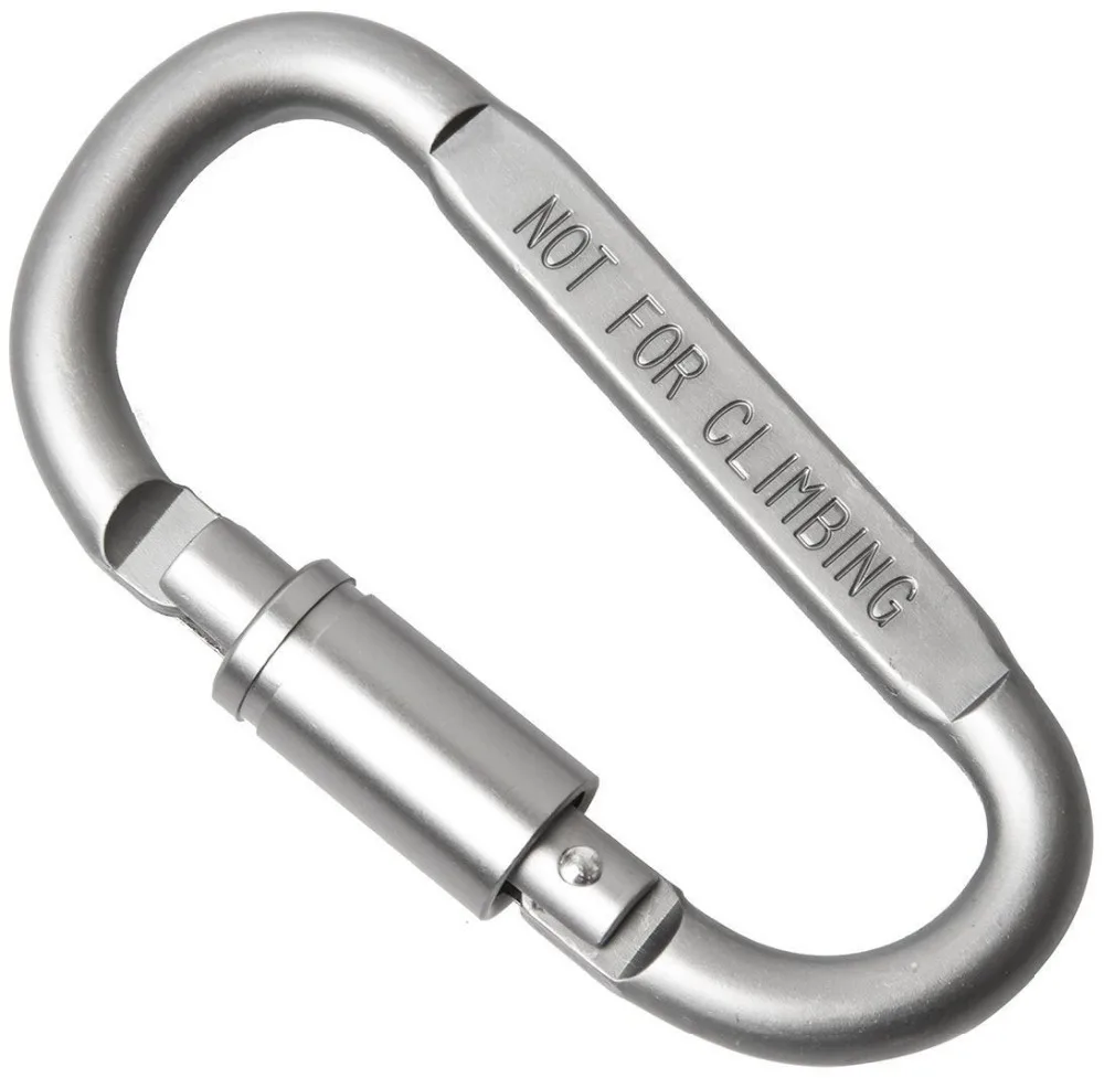 10pcs/pack D Shaped Locking Carabiner Snap Hook Keychain Outdoor Activities Aluminum Alloy
10pcs/pack D Shaped Locking Carabiner Snap Hook Keychain Outdoor Activities Aluminum Alloy