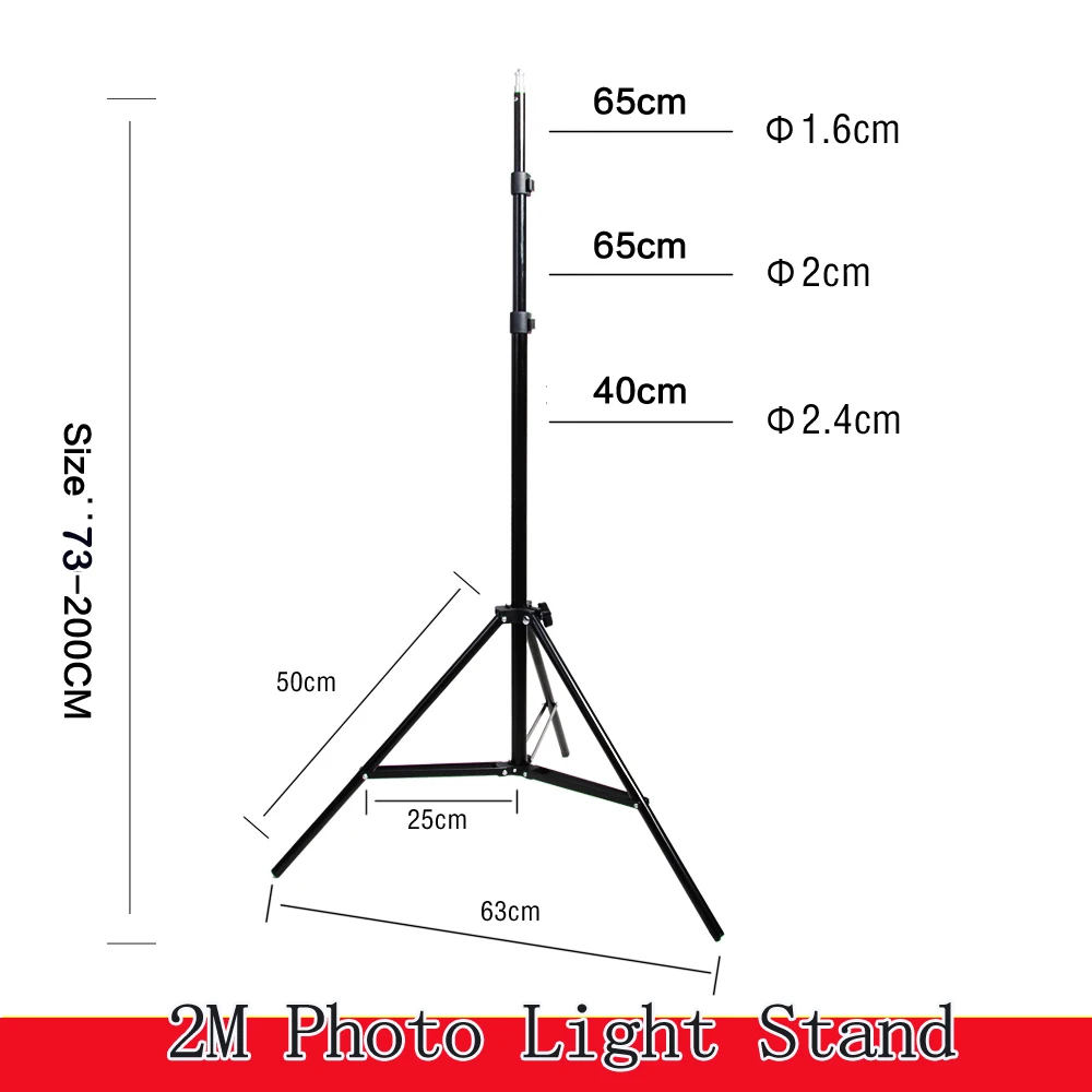 Photography LED Ring Light 96W Dimmable 3200-5500K LED Lamp Video Light with 2m Light stand +Smartphone Holder + 1/4" Adapter
Photography LED Ring Light 96W Dimmable 3200-5500K LED Lamp Video Light with 2m Light stand +Smartphone Holder + 1/4" Adapter