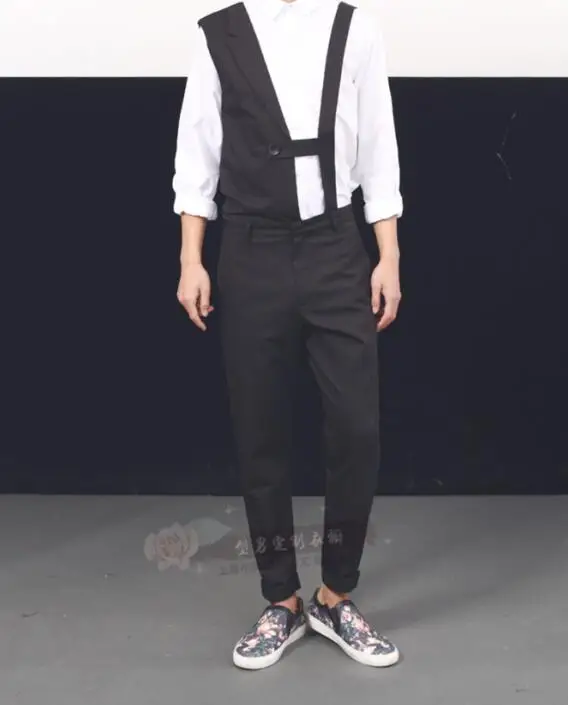 29-40 HOT / Spring Male New Fashion Hairstylist tide pants body suit jumpsuit Slim-type feet trousers
29-40 HOT / Spring Male New Fashion Hairstylist tide pants body suit jumpsuit Slim-type feet trousers