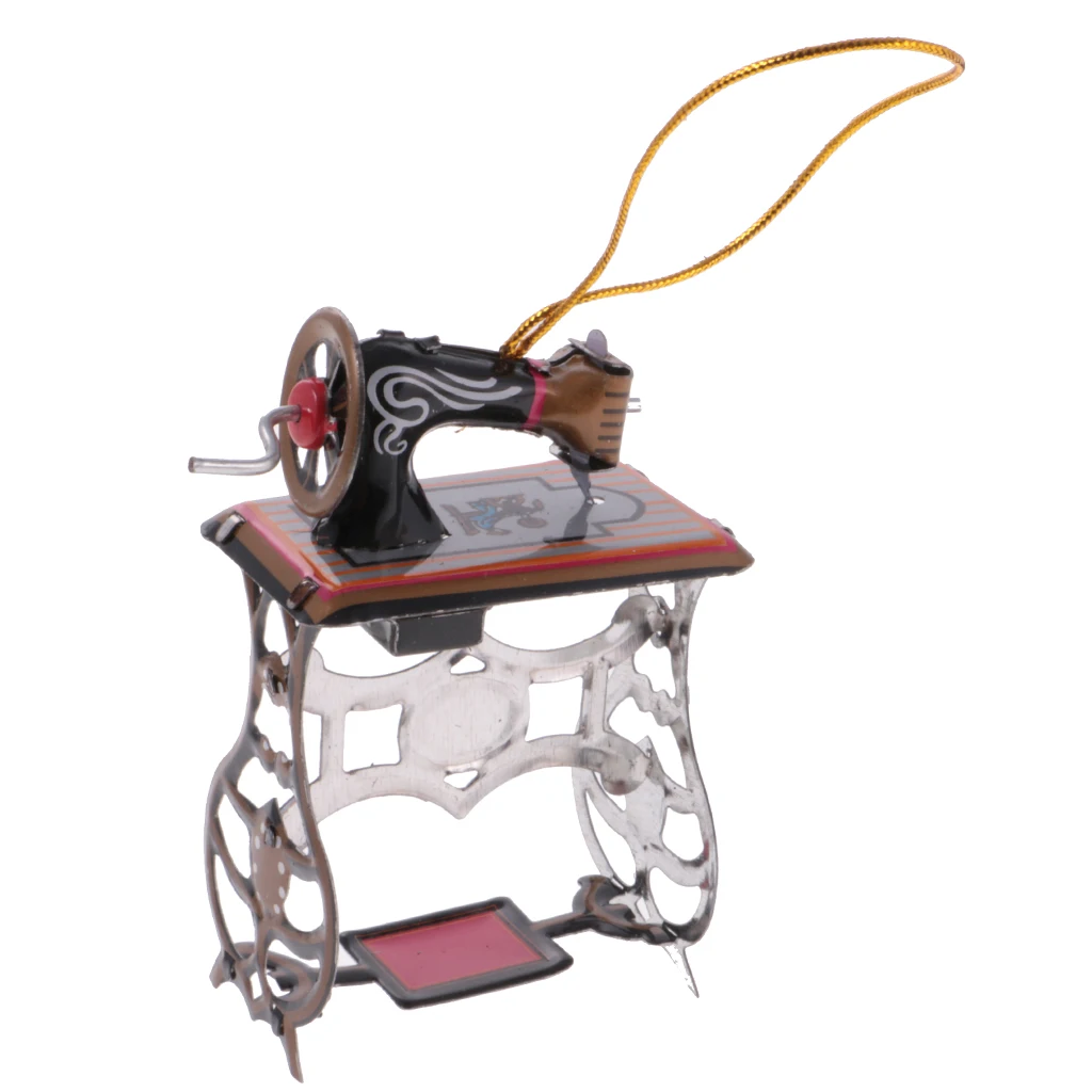Dollhouse Furniture Toy Mini Sewing Machine Model Tin Toy Collectables Gift Wind Up Toys for Child Kid Pretend Play Gift
Dollhouse Furniture Toy Mini Sewing Machine Model Tin Toy Collectables Gift Wind Up Toys for Child Kid Pretend Play Gift