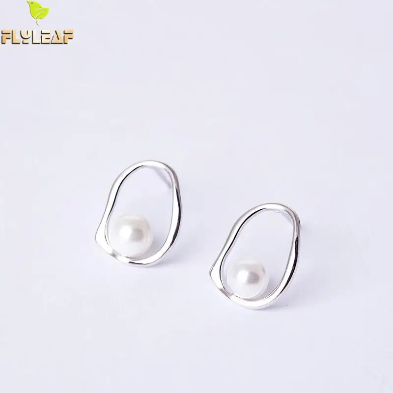 Flyleaf Irregular Circle Freshwater pearl Stud Earrings For Women Original Design 100% 925 Sterling Silver Fashion Jewellery
Flyleaf Irregular Circle Freshwater pearl Stud Earrings For Women Original Design 100% 925 Sterling Silver Fashion Jewellery