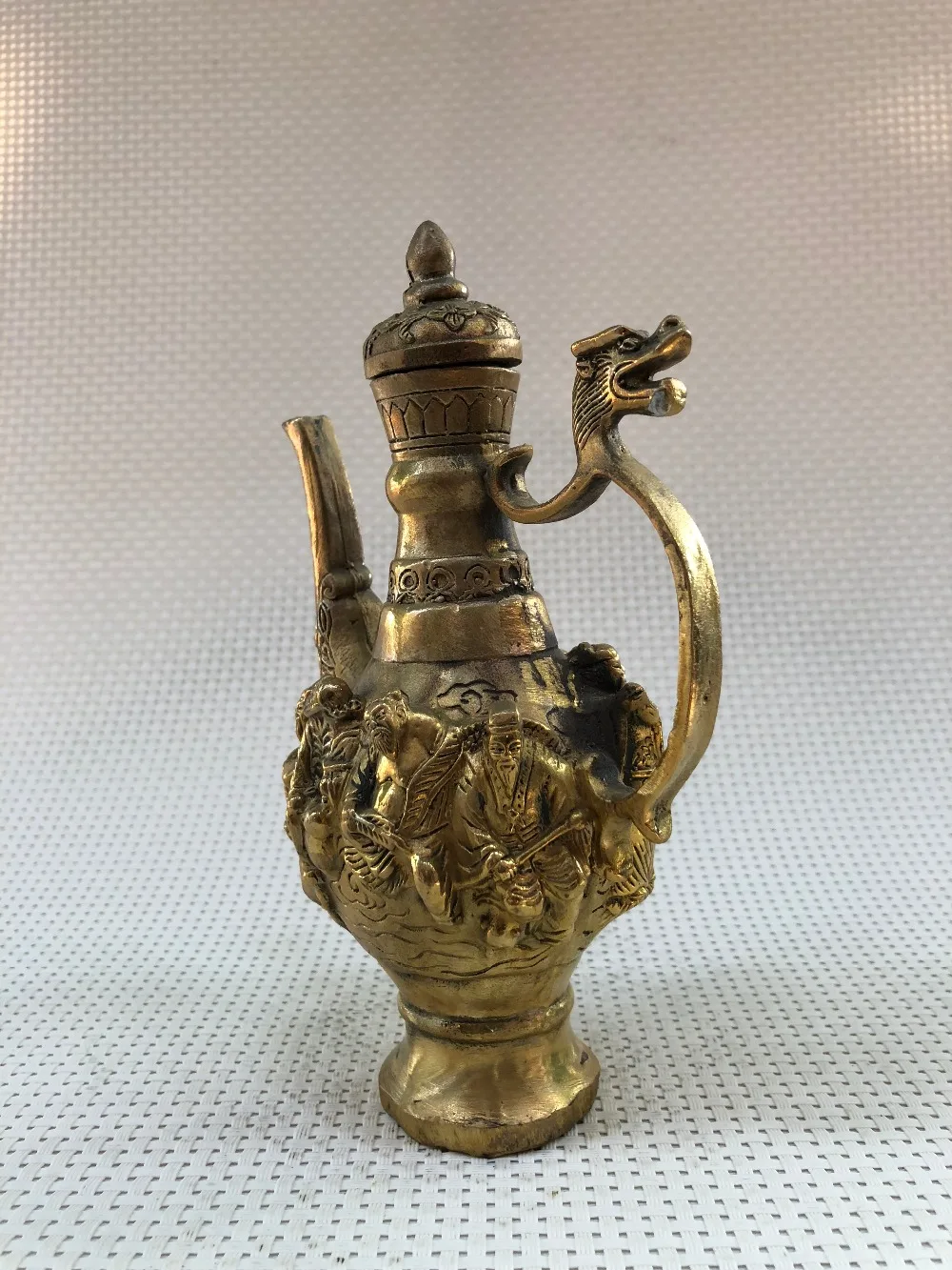 Спиртовой чайник, чистая бронза, античный, восемь зеленых искусств, коллекция фэн-шуй
Спиртовой чайник, чистая бронза, античный, восемь зеленых искусств, коллекция фэн-шуй
