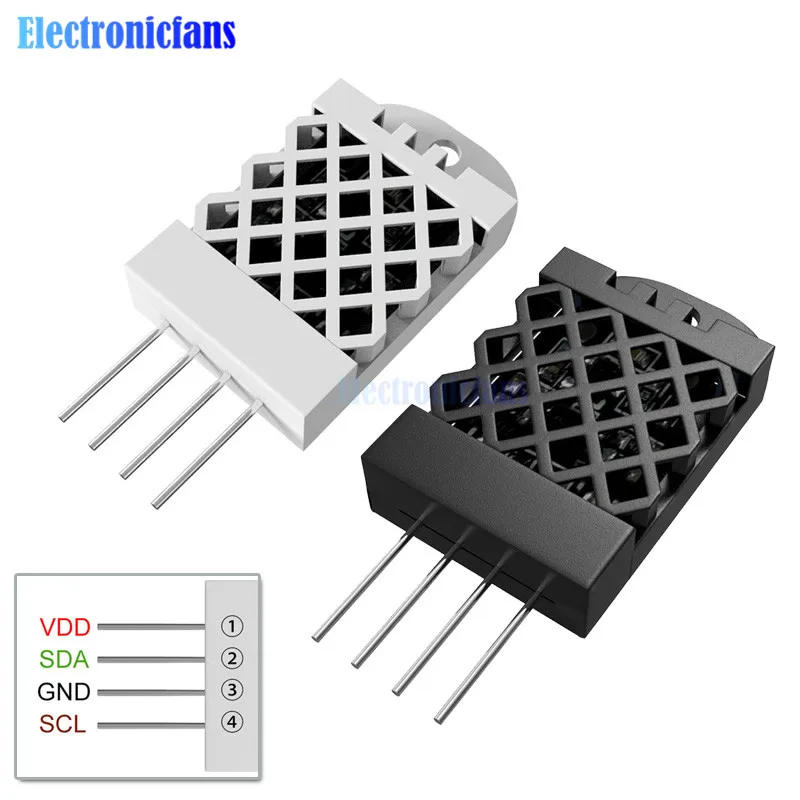 SHT20 IIC I2C DC 3.3V-5V Digital Temperature and Humidity Sensor Module SHT20 chip High precision Sensor Professional
SHT20 IIC I2C DC 3.3V-5V Digital Temperature and Humidity Sensor Module SHT20 chip High precision Sensor Professional