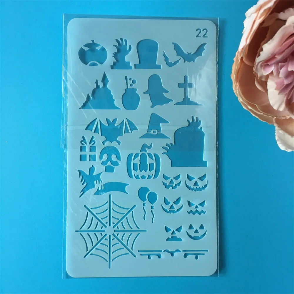 Hot 18cm Halloween Children DIY Layering Stencils Painting Scrapbook Coloring Embossing Album Decorative Paper Card Template
Hot 18cm Halloween Children DIY Layering Stencils Painting Scrapbook Coloring Embossing Album Decorative Paper Card Template