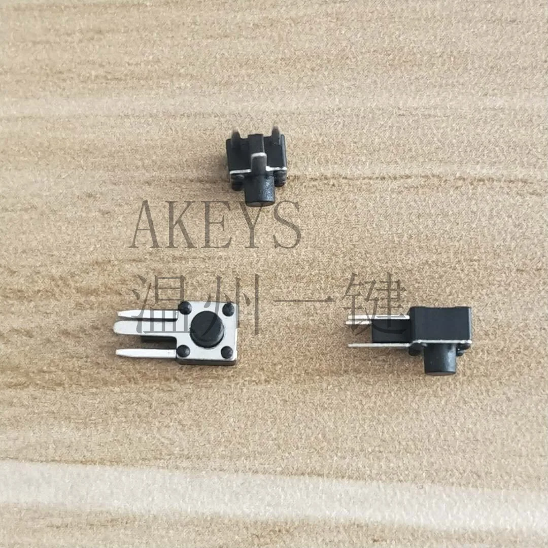 10 Pcs TS-C019 4.5x4.5 side three-foot tact switch Gaga foot button switch Side-inserted electronic components
10 Pcs TS-C019 4.5x4.5 side three-foot tact switch Gaga foot button switch Side-inserted electronic components