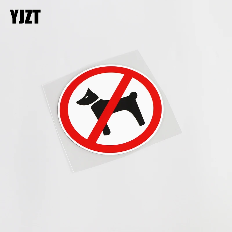 YJZT 10.3CM*10.3CM High-quality Warning Prohibit Pets Motorcycle PVC Car Sticker Decal 13-0127
YJZT 10.3CM*10.3CM High-quality Warning Prohibit Pets Motorcycle PVC Car Sticker Decal 13-0127