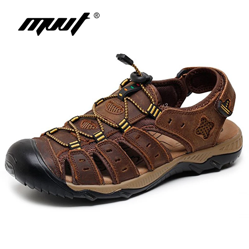 Classics Summer Sandals Men Sneakers Genuine Leather Beach Sandals Men Outdoor Shoes Quick Dry Protective Toecap Summer Shoes
Classics Summer Sandals Men Sneakers Genuine Leather Beach Sandals Men Outdoor Shoes Quick Dry Protective Toecap Summer Shoes