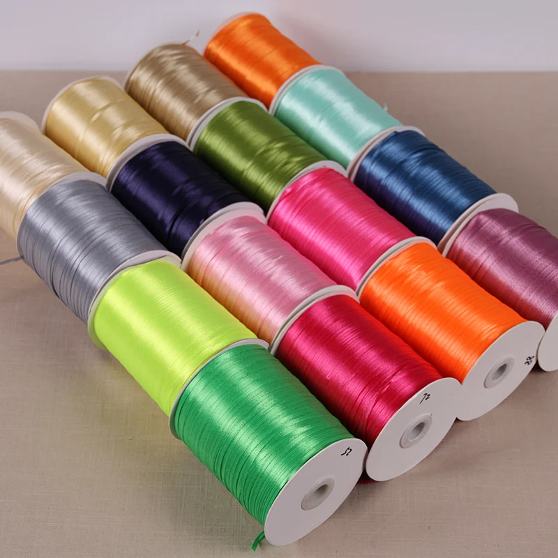 High quality 3mm Satin Ribbon Wedding Party Decoration Invitation Card Gift Wrapping Scrapbooking Supplies Riband 10 meters/lot
High quality 3mm Satin Ribbon Wedding Party Decoration Invitation Card Gift Wrapping Scrapbooking Supplies Riband 10 meters/lot