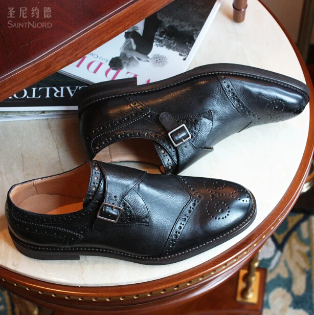 2016 fall Italian men's Bullock carved oxfords men's business casual shoes Black/Brown round toe buckled monk shoes men large 46
2016 fall Italian men's Bullock carved oxfords men's business casual shoes Black/Brown round toe buckled monk shoes men large 46