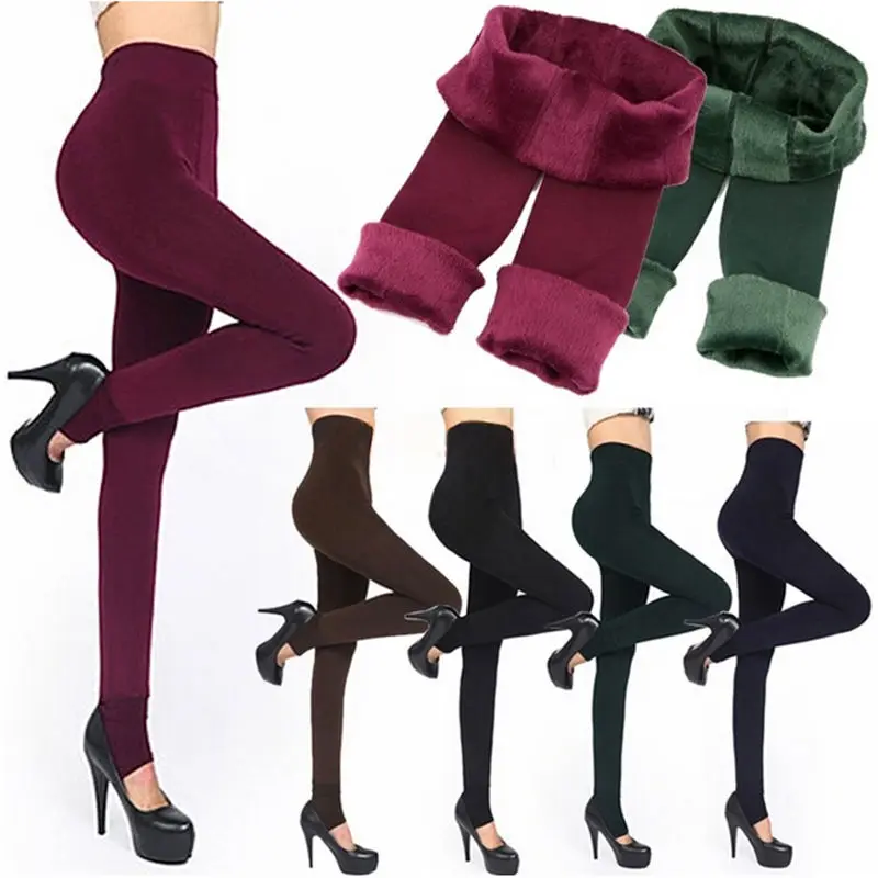 Women winter high stretch leggings new arrival skinny warm trousers female high waist wild thick leggings
Women winter high stretch leggings new arrival skinny warm trousers female high waist wild thick leggings
