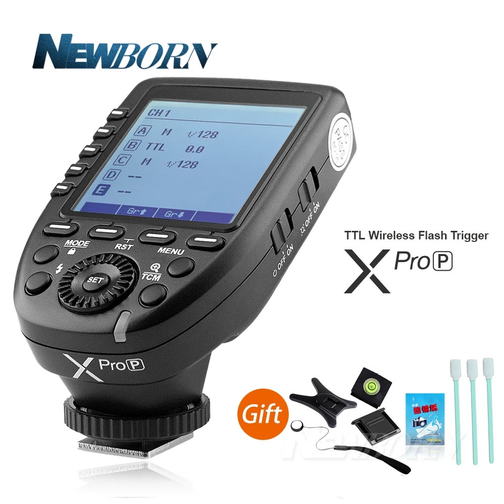 Godox Xpro-P Flash Trigger Transmitter Auotflash with Professional Function Support TTL Flash for Pentax Camera
Godox Xpro-P Flash Trigger Transmitter Auotflash with Professional Function Support TTL Flash for Pentax Camera