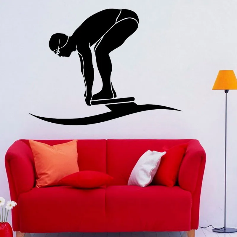 ZOOYOO Swimming Vinyl Art Wall Decal Stickers Home Decor For Living Room Modern Wall Stickers Waterproof
ZOOYOO Swimming Vinyl Art Wall Decal Stickers Home Decor For Living Room Modern Wall Stickers Waterproof