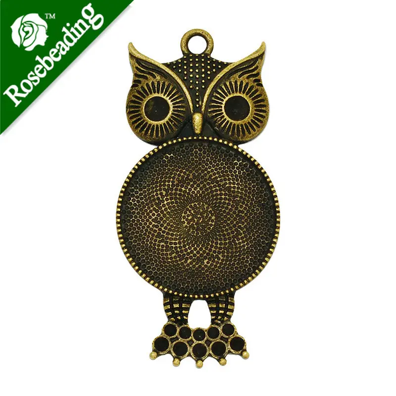 20pcs owl pendant tray,25mm (1 inch) round pendant bezel,metal filled pendant blank,pendant setting-100576
20pcs owl pendant tray,25mm (1 inch) round pendant bezel,metal filled pendant blank,pendant setting-100576