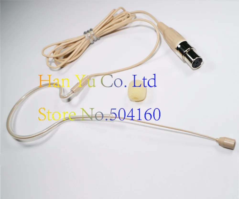 10pcs Ear Hook Headset Head Microphone for Shure Wireless Mic System Bodypack with TA4F Mini 4Pin XLR Connector
10pcs Ear Hook Headset Head Microphone for Shure Wireless Mic System Bodypack with TA4F Mini 4Pin XLR Connector