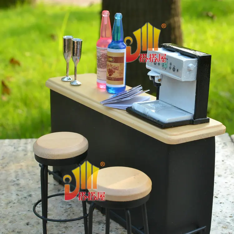 A01-X196 children baby gift Toy 1:12 Dollhouse mini Furniture Miniature rement bar desk and 2 chair
A01-X196 children baby gift Toy 1:12 Dollhouse mini Furniture Miniature rement bar desk and 2 chair