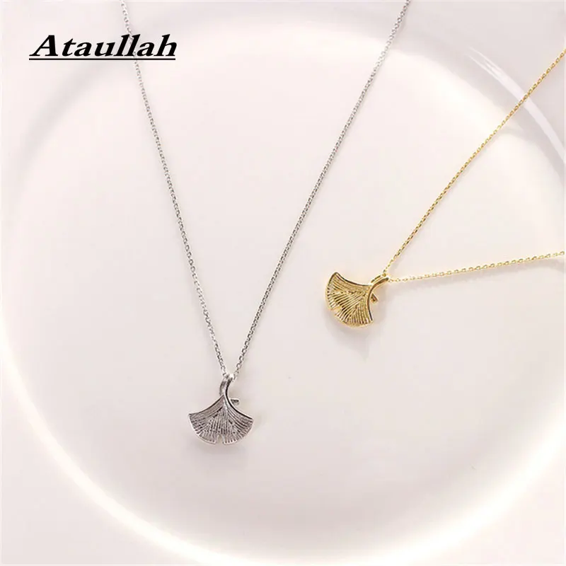 Ataullah Pure 925 Sterling Silver Ginkgo Biloba Necklace Pendant Choker High Quality Jewelry Wholesale Women Girl Gift NW003
Ataullah Pure 925 Sterling Silver Ginkgo Biloba Necklace Pendant Choker High Quality Jewelry Wholesale Women Girl Gift NW003