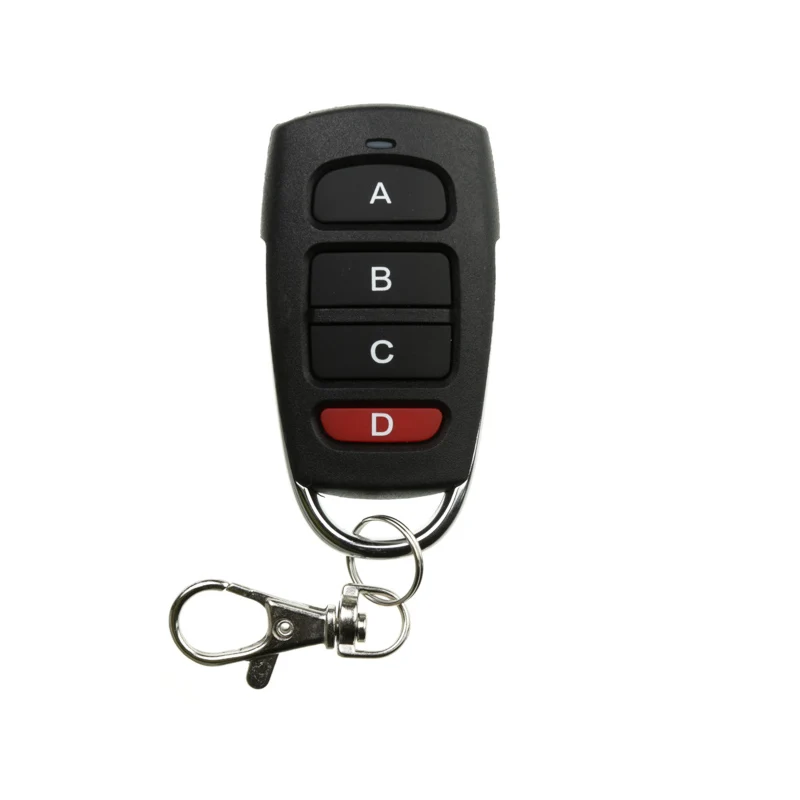 xuanlongyuan A B C D Keys 4 CH 4CH Wireless Remote Control RF Transmitter,315/433.92 MHZ/lamp/ window/Garage Door /shutters
xuanlongyuan A B C D Keys 4 CH 4CH Wireless Remote Control RF Transmitter,315/433.92 MHZ/lamp/ window/Garage Door /shutters