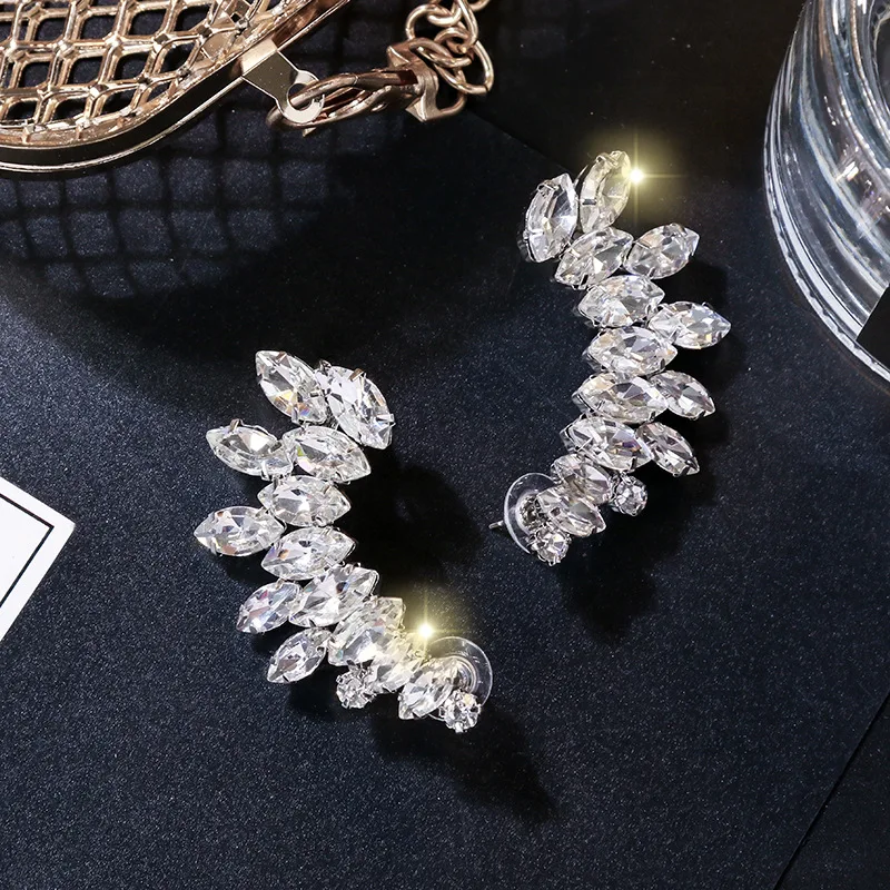 Statement Crystal Wings Ear Cuff Earrings For Women 2019 New Fashion Jewelry Femme Earrings Wholesale
Statement Crystal Wings Ear Cuff Earrings For Women 2019 New Fashion Jewelry Femme Earrings Wholesale