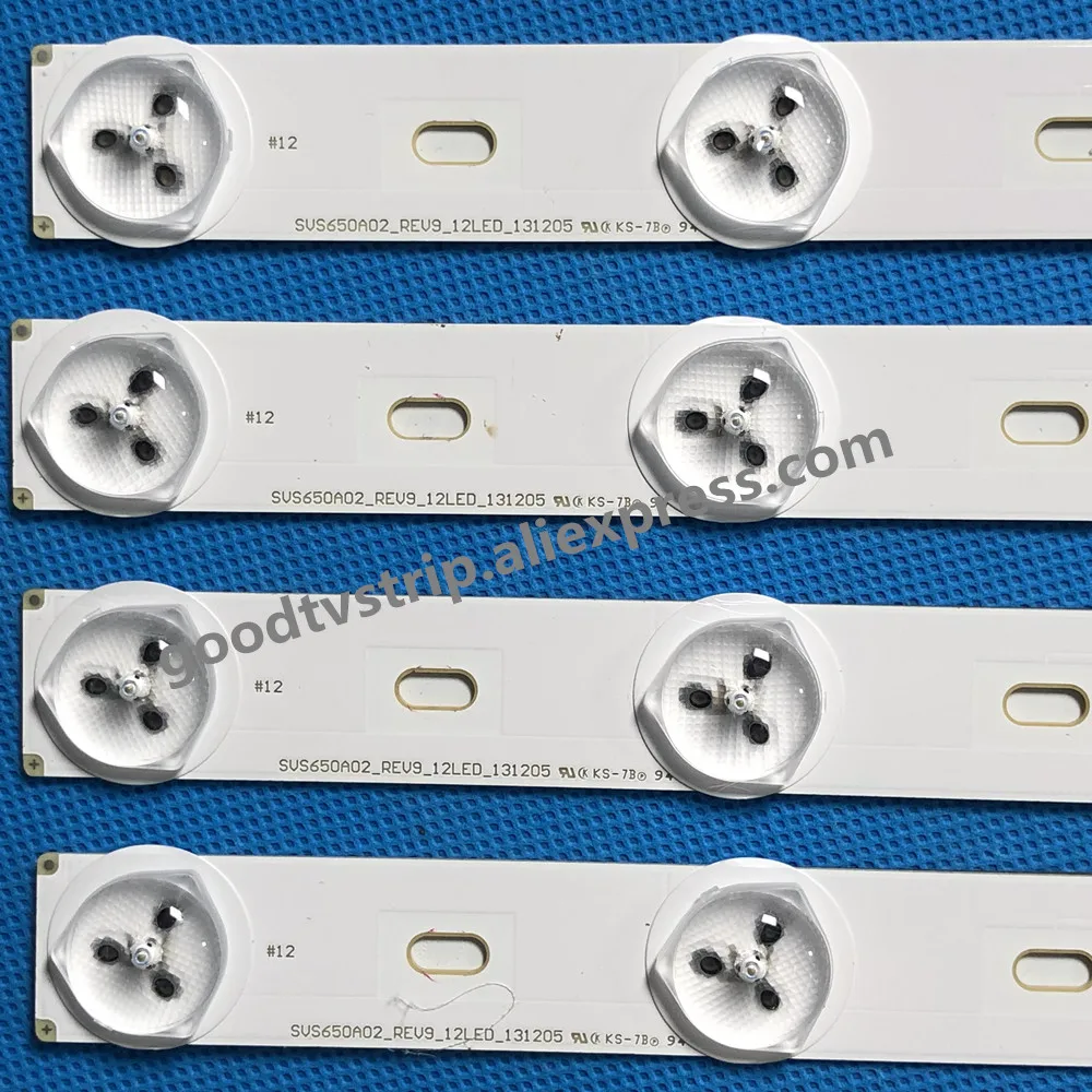 1lot=4pieces for Phili ps Backlight 65PUS9809 LED TV SVS650A02-REV9_12LED SVS650A02_REV9_12LED_131205 LTA650FJ01、
1lot=4pieces for Phili ps Backlight 65PUS9809 LED TV SVS650A02-REV9_12LED SVS650A02_REV9_12LED_131205 LTA650FJ01、