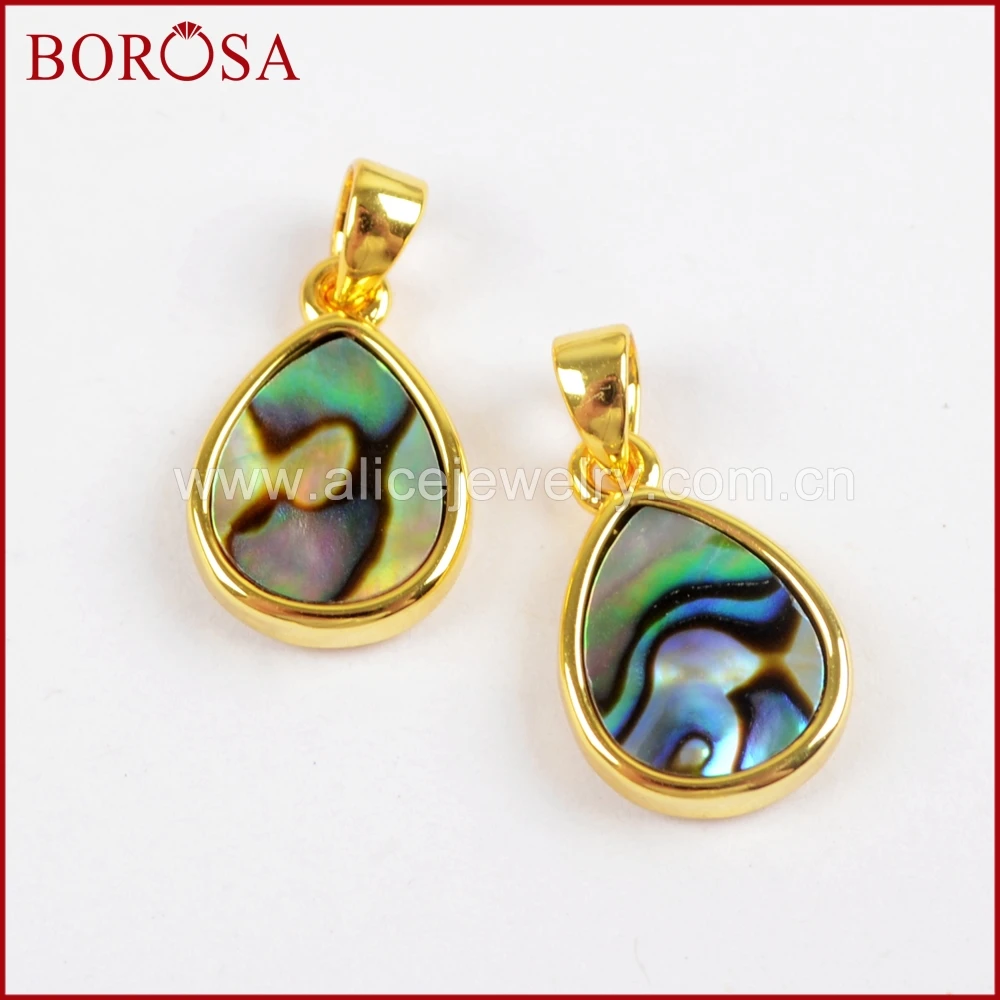 BOROSA 10PCS Tiny Drop Multi-kind Faceted Stones Pendant Gold Color Natural Amethysts Abalone Opal Pendants for Necklace WX988
BOROSA 10PCS Tiny Drop Multi-kind Faceted Stones Pendant Gold Color Natural Amethysts Abalone Opal Pendants for Necklace WX988