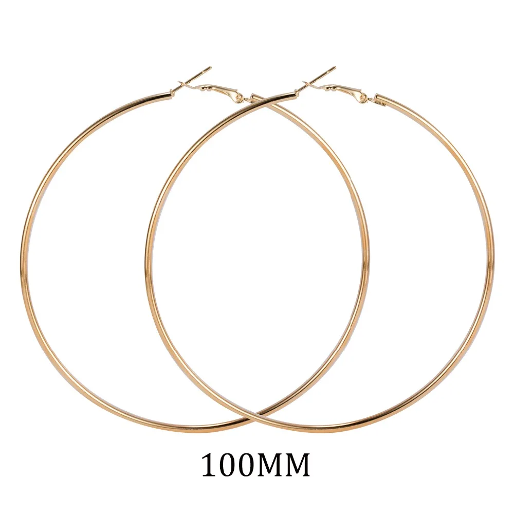 VKME fashion big round earrings Brincos gold alloy simple earrings women's statement earrings party gifts
VKME fashion big round earrings Brincos gold alloy simple earrings women's statement earrings party gifts