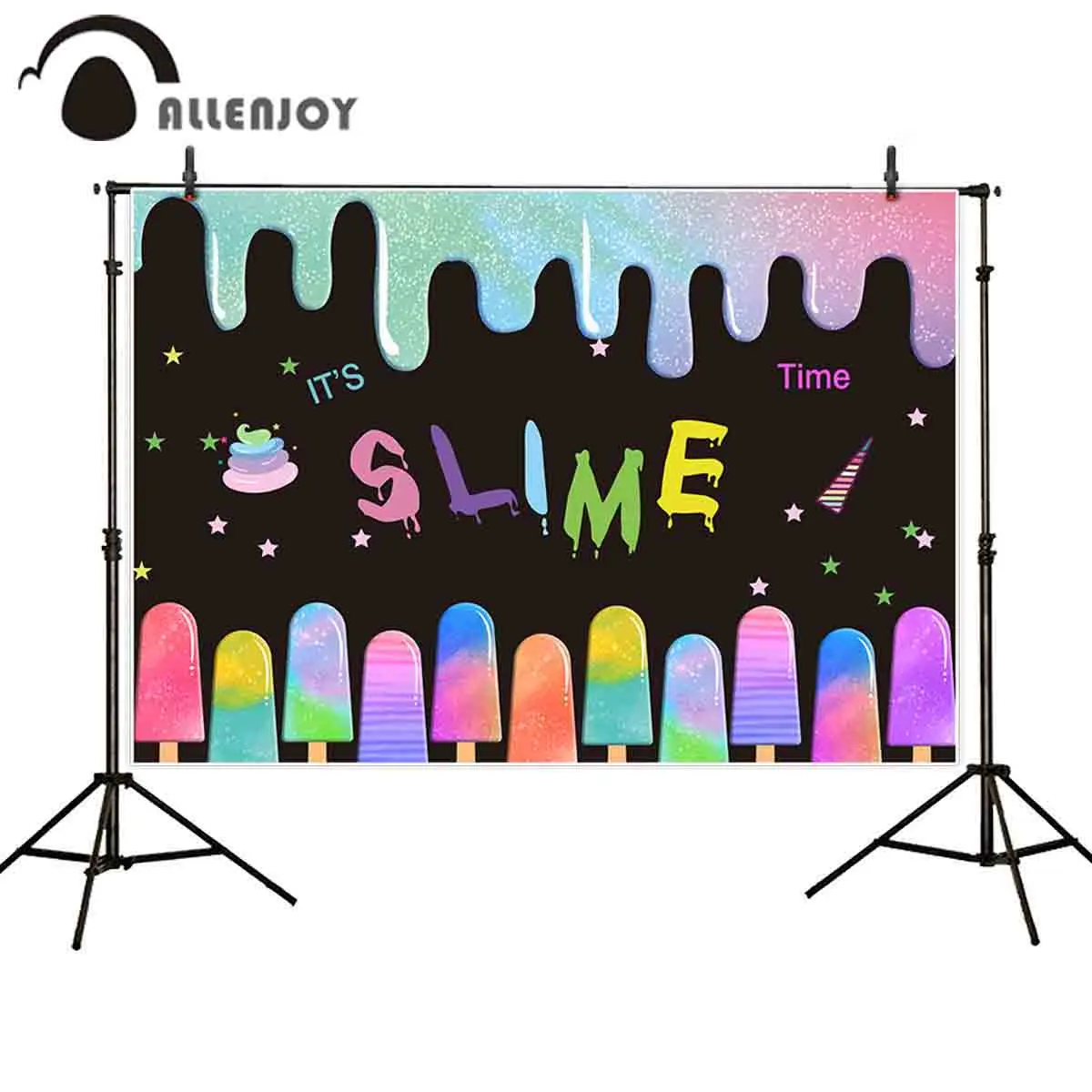 Allenjoy photocall photography colorful Popsicle Ice cream summer holiday party background for photo shoots backdrops camera
Allenjoy photocall photography colorful Popsicle Ice cream summer holiday party background for photo shoots backdrops camera
